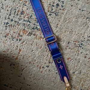 Blue & Pink Purse Strap
